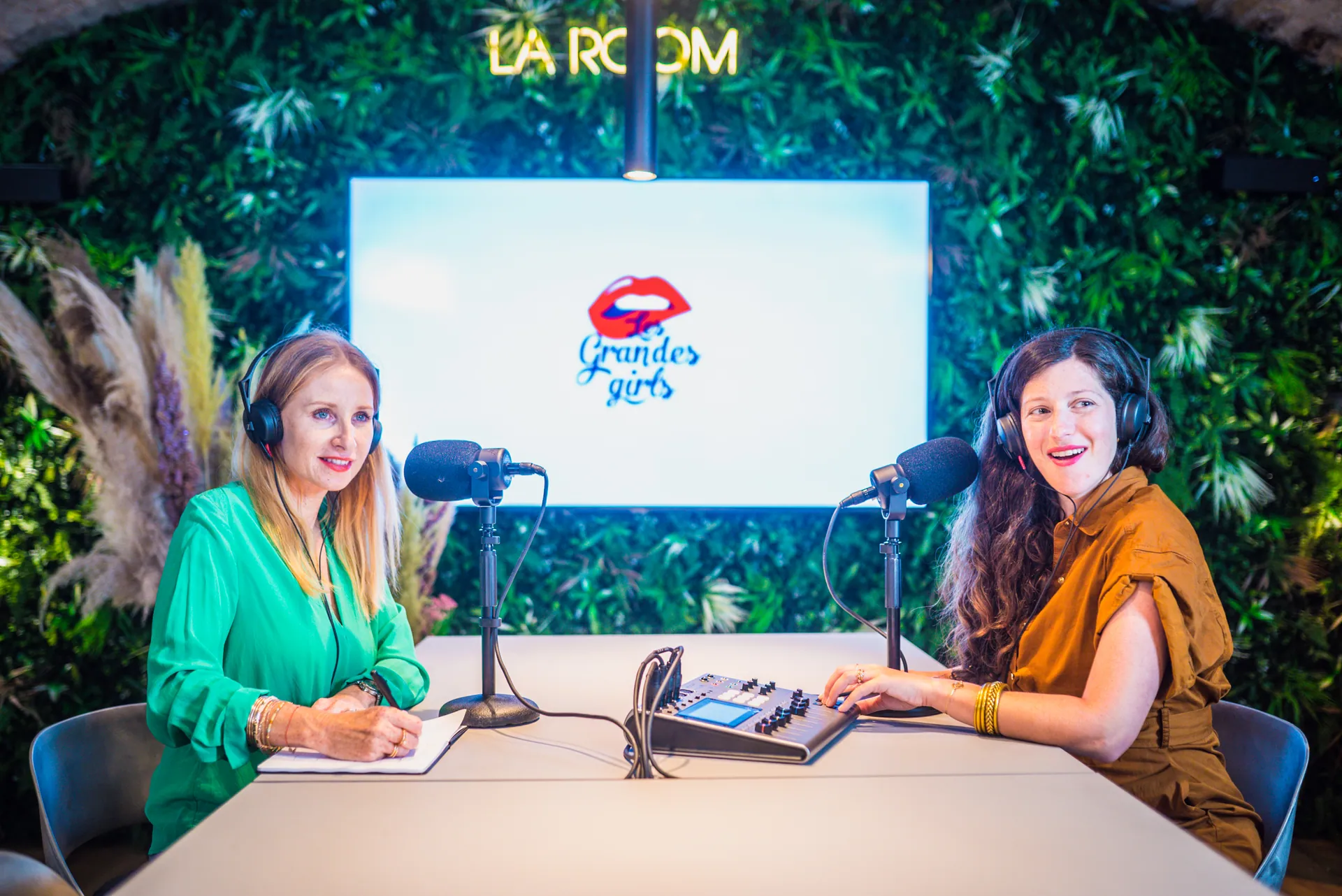 Enregistrement podcast à La Room